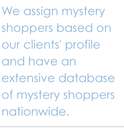 shoppers research service nationwide US Canada